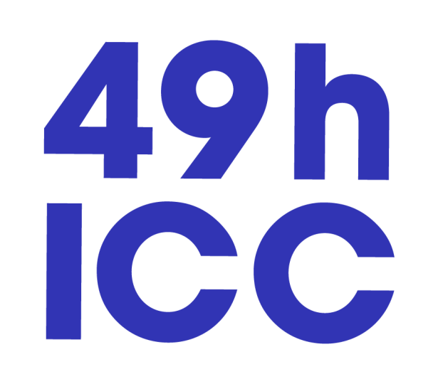 Logo with wordmark "49H ICC" 