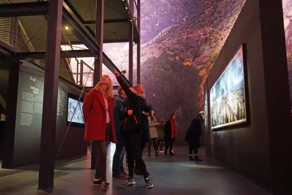 BCO Team exploring Yadegar Asisi’s 360° panorama at Pergamonmuseum