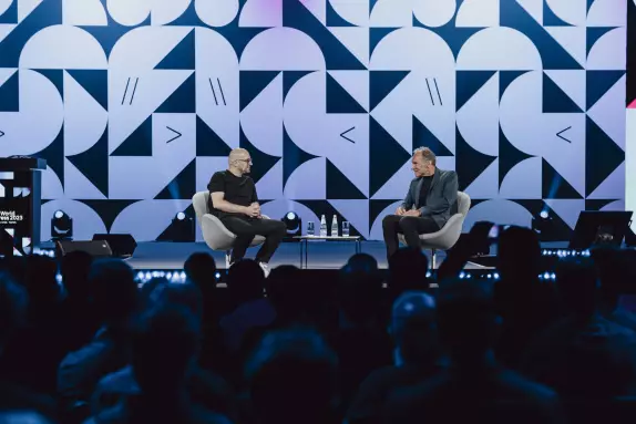 WeAreDevelopers World Congress 2023 Opening Keynote with Sead Ahmetovic and Sir Tim Berners-Lee