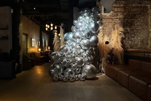 Spiegelballons für Premium Event