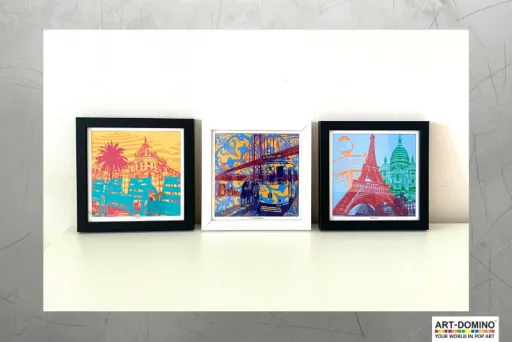 ART-DOMINO® Cities in Pop Art
