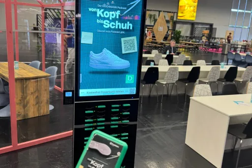 Rechargy Powerbankstation Branding