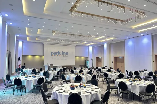 Der neu renovierte Ballsaal Döblin.