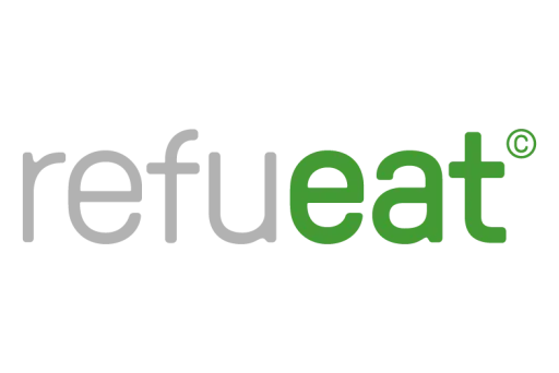 Logo mit Schriftzug "refueat"