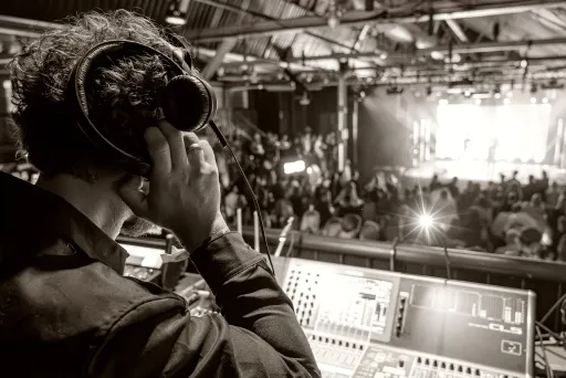 Technische Betreuung BUNTE New Faces Awards 2025