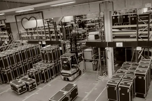 PAM/events Lager für Veranstaltungstechnik in Berlin Reinickendorf