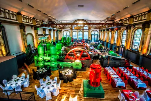 Meeting Guide Berlin, Eventlocation Wasserwerk, Dinner Set Up