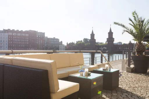 Meeting Guide Berlin, Eventlocation Berlin, Capitol Yard Golf Lounge, Terrasse
