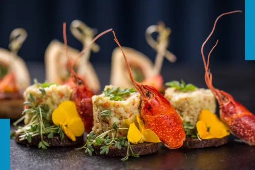 Meeting Guide Berlin, Eventdienstleister Catering, Fuchs + Gans, Fingerfood