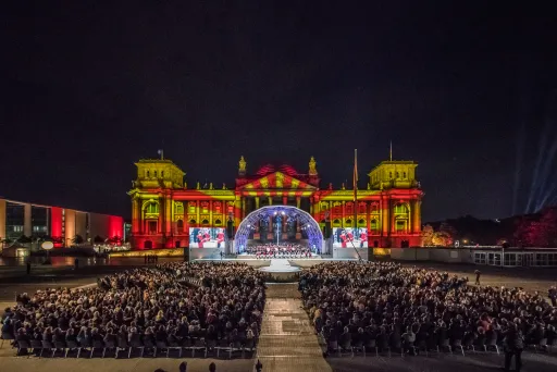 N&M als Technikdienstleiter beim Tag der deutschen Einheit