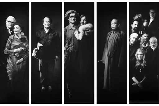 Künstlerportraits der IMAGO Camera in schwarz weiß