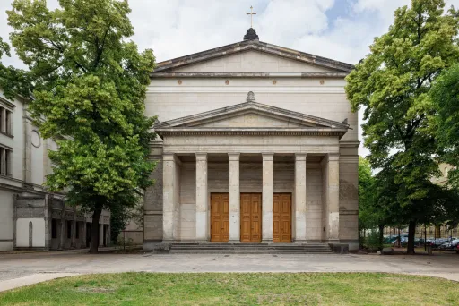 Außenansicht St. Elisabeth Kirch Berlin