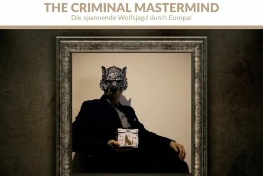 Remote Teambuilding Berlin Escape Game Maske Wolf Criminal Matermind