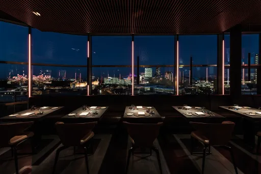 Fine Dining im Himmel über Berlin