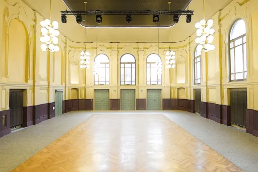 Festsaal, Sicht von der Bühne aus
