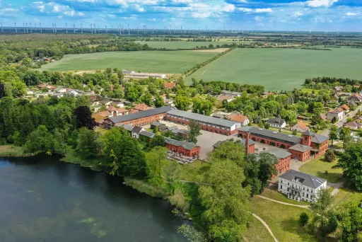 Landgut Stober Luftaufnahme