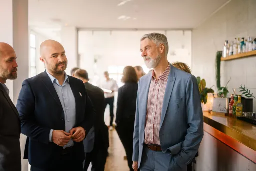 Get-Together in der Panoramabar im PlaceOne