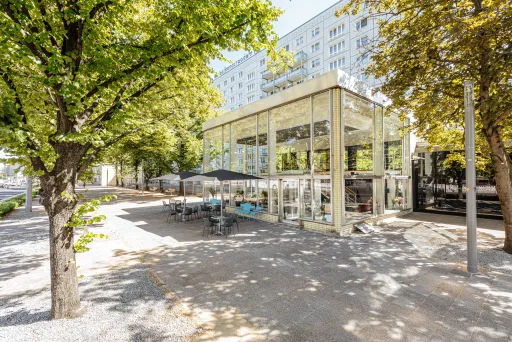 Außenansicht des Salon Babette