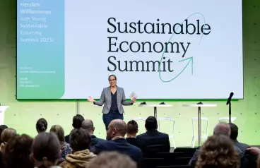 Speaker beim Sustainable Economy Summit