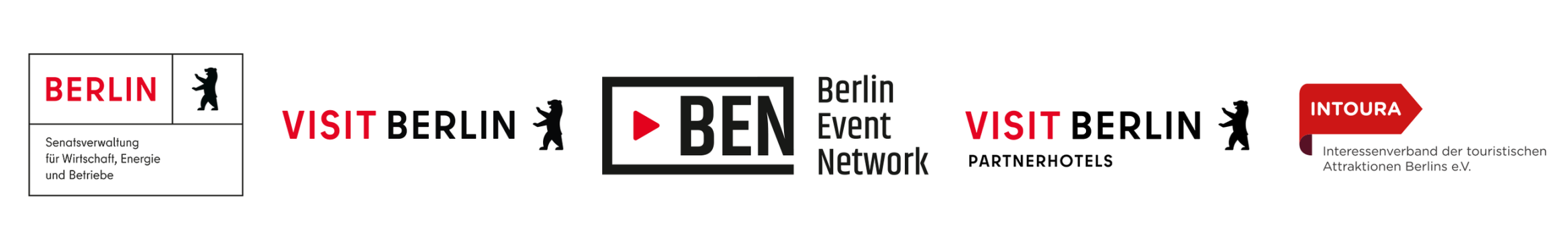 Logos visitBerlin Partnervereine