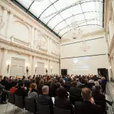 Berlin Convention Office, event location and architectural highlight Hotel de Rome, event hall interior view