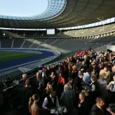 Evening event in the newly opened Olympiastadion Berlin