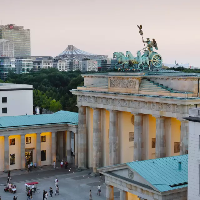 Blog BerlinMeetings, Wissenschaftskongresse in Berlin, World Health Summit, Blick auf das Brandenburger Tor