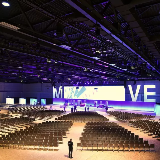 Convention Halle im Estrel Congress & Messe Center in Berlin