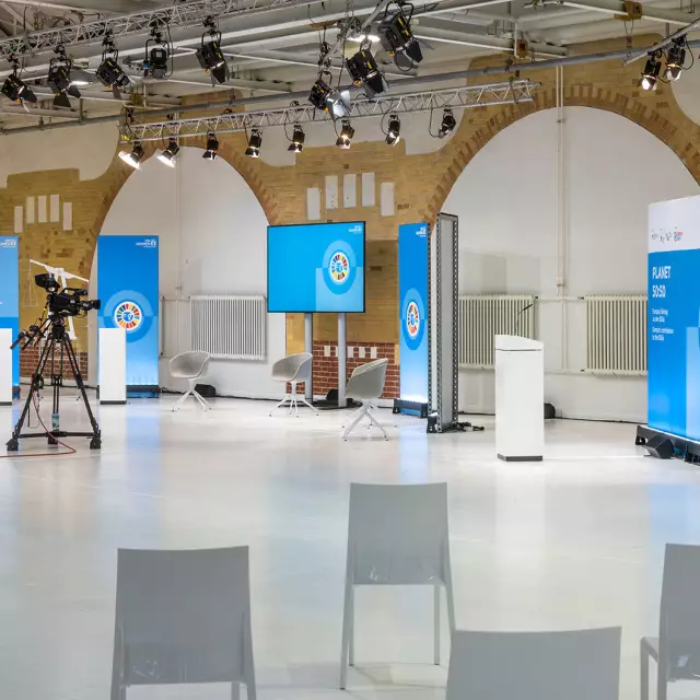 Ausgestattetes Studio in der STATION-Berlin