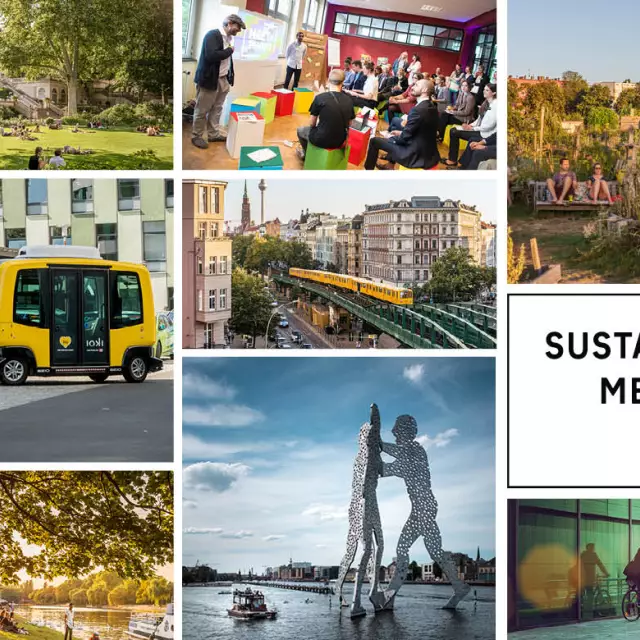 Collage Sustainable Meetings Berlin