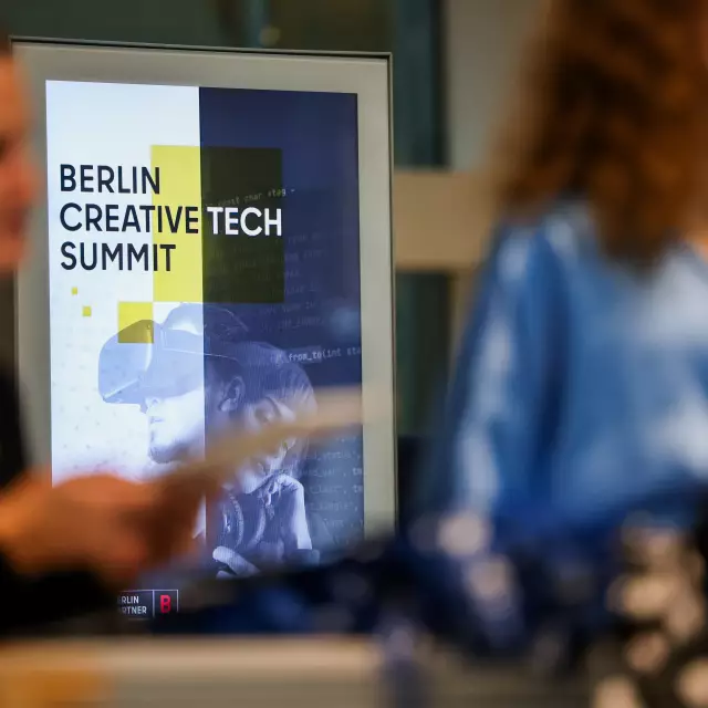 Berlin Creative Tech Summit 2023 Banner Screen Vorort