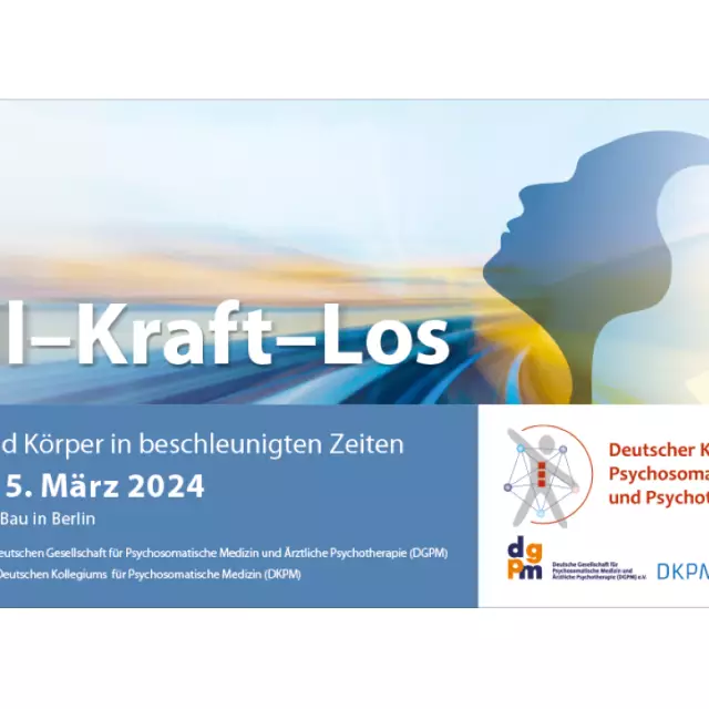 Banner Deutscher Kongress für Psychosomatische Medizin und Psychotherapie