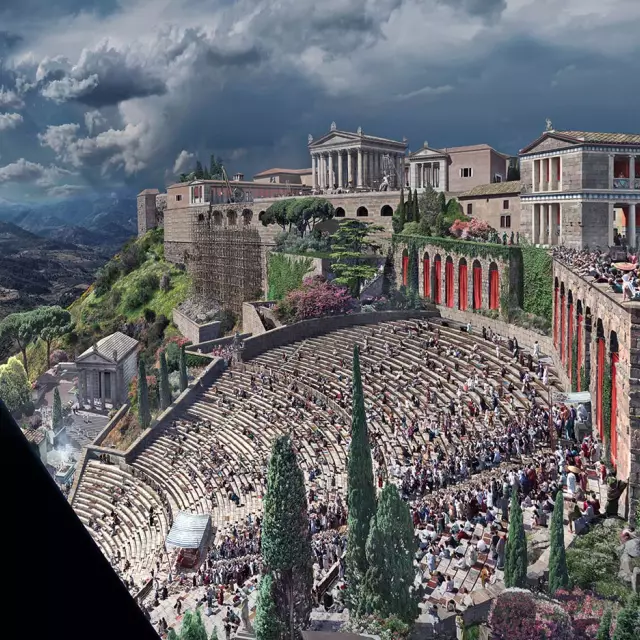 PERGAMON. Meisterwerke der antiken Metropole und 360°-Panorama von Yadegar Asisi