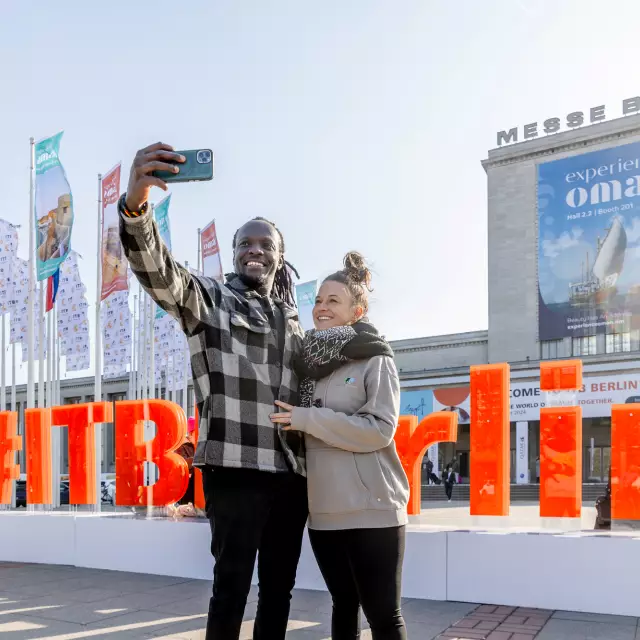 Internationale Tourismusbörse Berlin - ITB Berlin, Eingang, Außenaufnahme