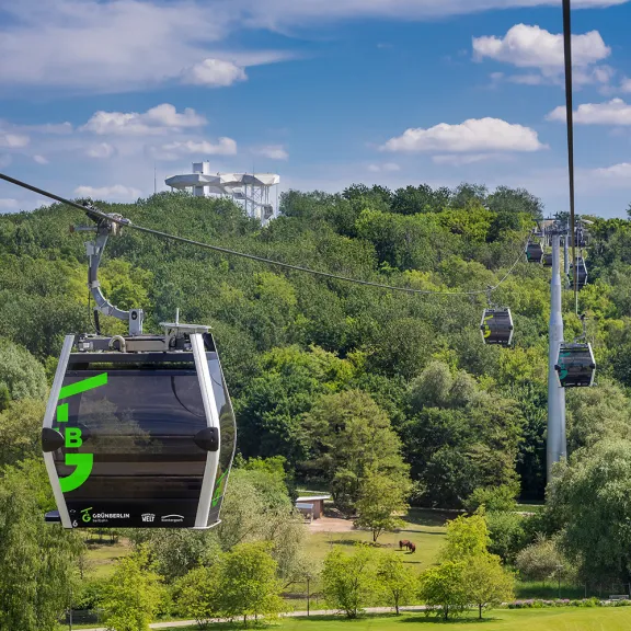 Seilbahn über die Gärten der Welt