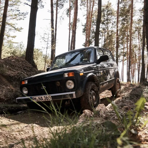 Wald im ADAC Off-Road-Training