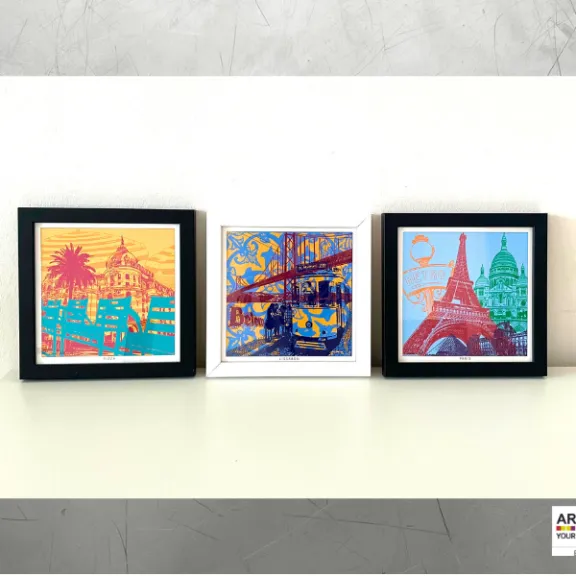 ART-DOMINO® Cities in Pop Art