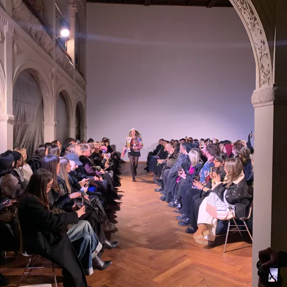 Fashion Show in der Villa Elisabeth