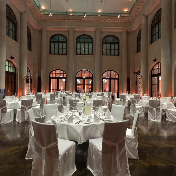 Dinner in the Historic Cash Hall