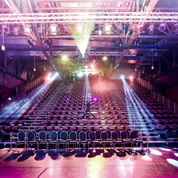 Das Studio im vierten Stock