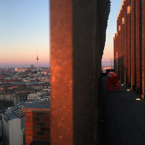 Meeting Guide Berlin Panoramapunkt am Potsdamer Platz Blick über Berlin