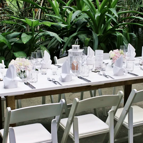 Hochzeitsfeier in der Biosphäre Potsdam