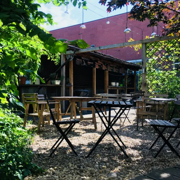 Festsaal Kreuzberg, Biergarten