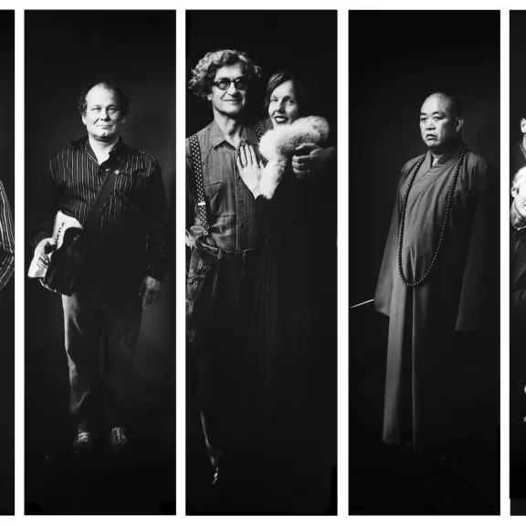 Künstlerportraits der IMAGO Camera in schwarz weiß