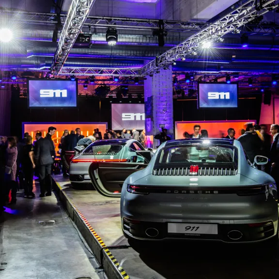 Porsche 911 Präsentation