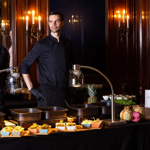 catering event aveato team