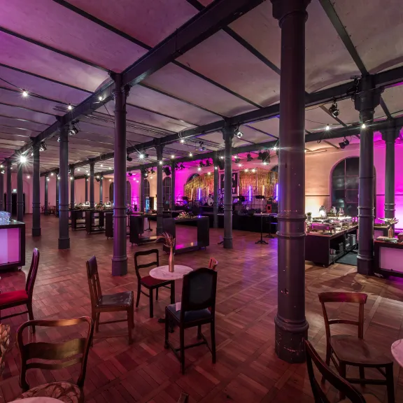 Meeting Guide Berlin, Eventlocation Berlin, Magazin Heeresbäckerei, Band