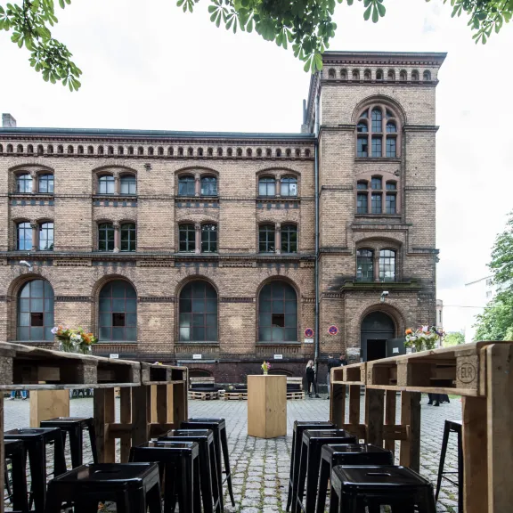 Meeting Guide Berlin, Eventlocation Berlin, Magazin Heeresbäckerei Innenhof