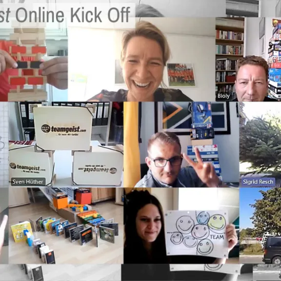 Remote Teambuilding Berlin Videokonferenz Team Aufgaben Digital Event