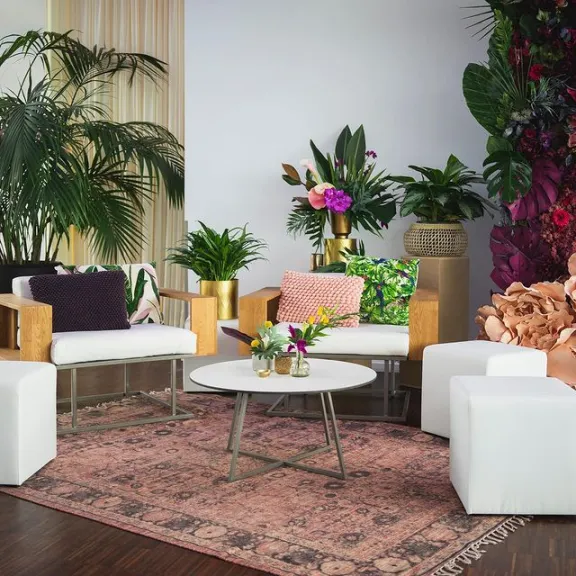 Lounge Mobiliar Boho Stil